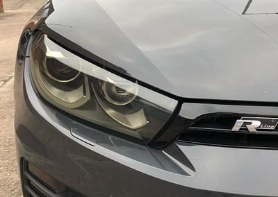 Volkswagen Scirocco With Headlight Tints
